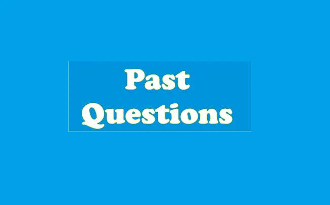 NECO Past Questions And Answers